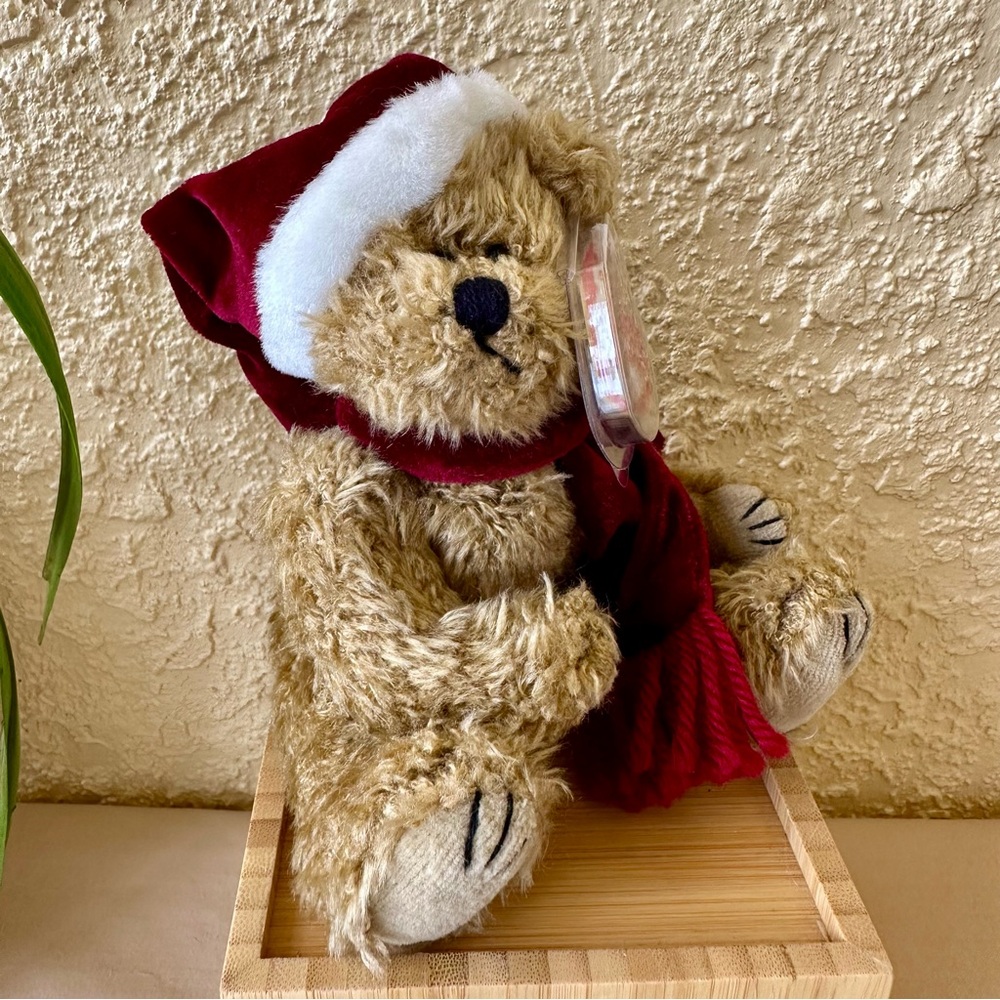 TY vintage Christmas Bear